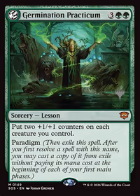 Germination Practicum — Secrets of Strixhaven Promos #149p