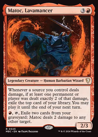 Matoc, Lavamancer