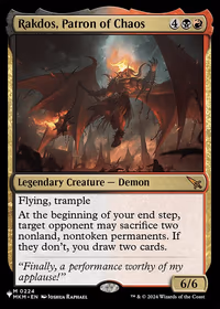 Rakdos, Patron of Chaos — The List