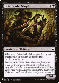 Briarblade Adept — The List