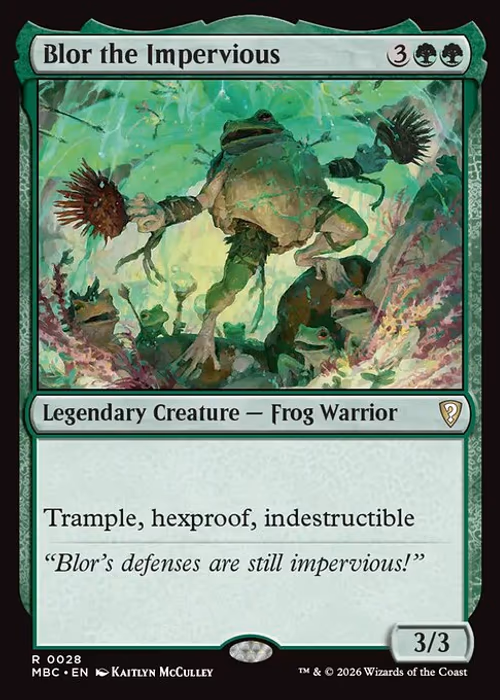 Blor the Impervious — Mystery Booster Commander Edition #28