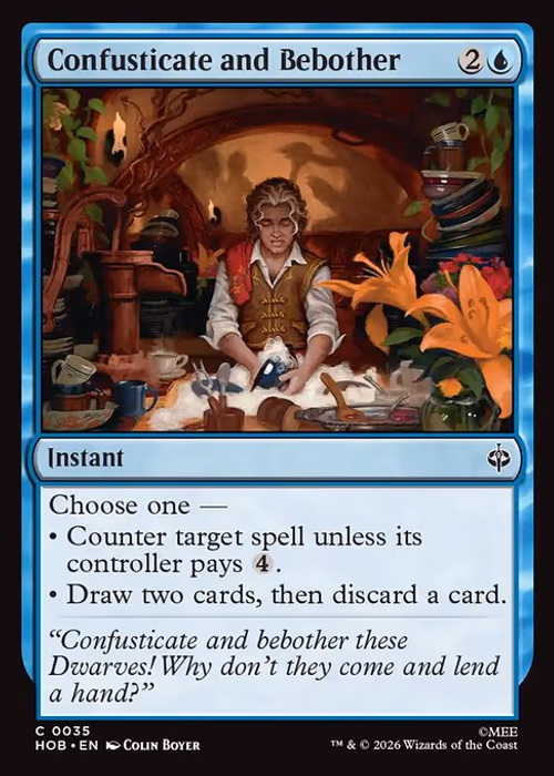 Confusticate and Bebother — The Hobbit #35