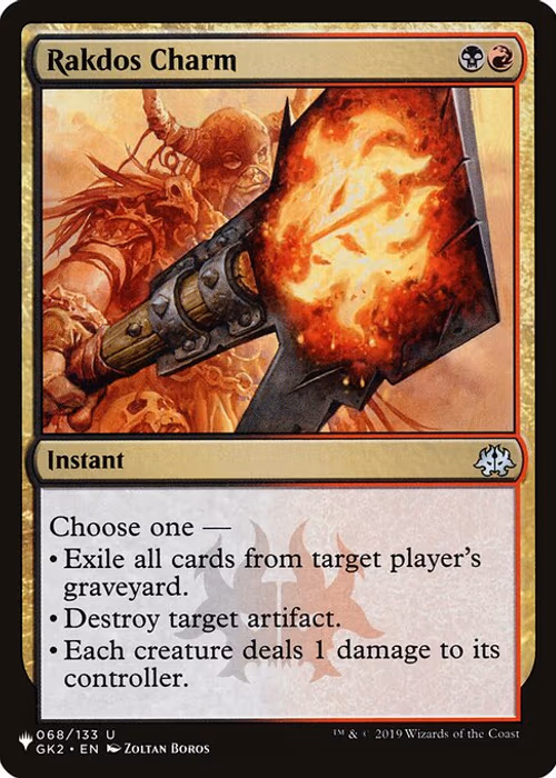 Rakdos Charm — The List #GK2-68