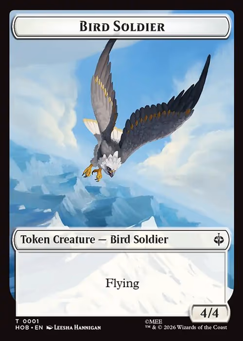 Bird Soldier — The Hobbit Tokens #1