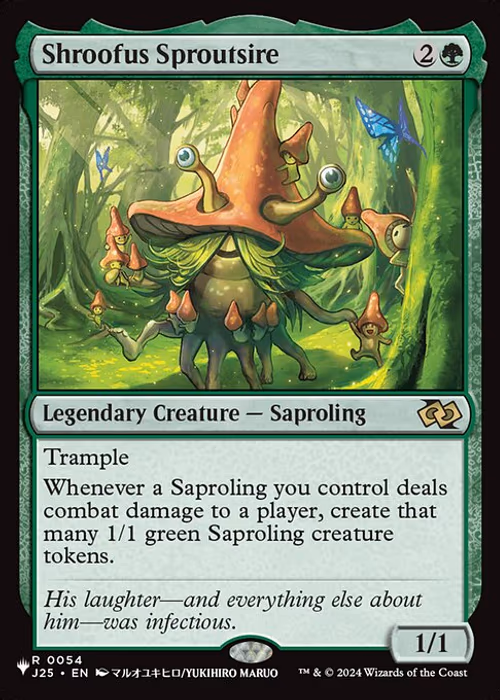 Shroofus Sproutsire — The List #J25-54