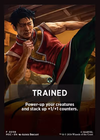 Trained