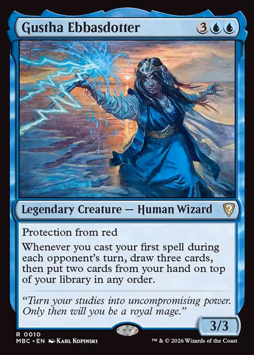 Gustha Ebbasdotter — Mystery Booster Commander Edition #10