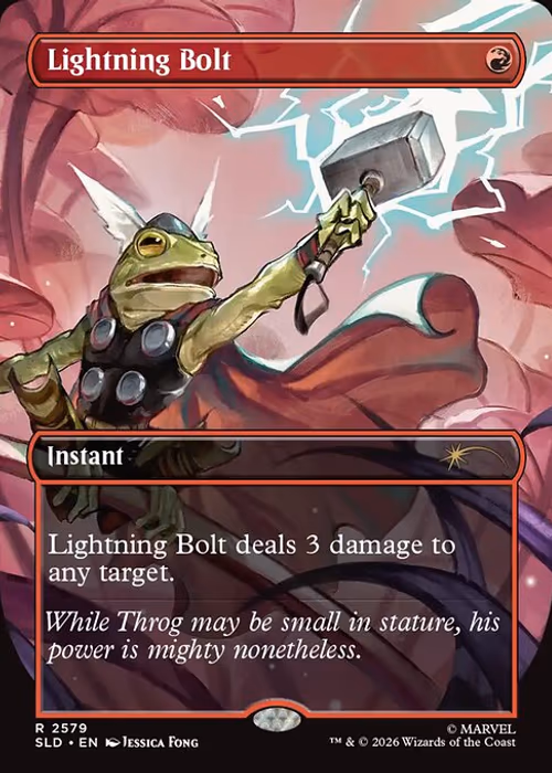 Lightning Bolt — Secret Lair Drop #2579