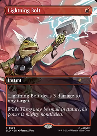 Lightning Bolt — Secret Lair Drop #2579