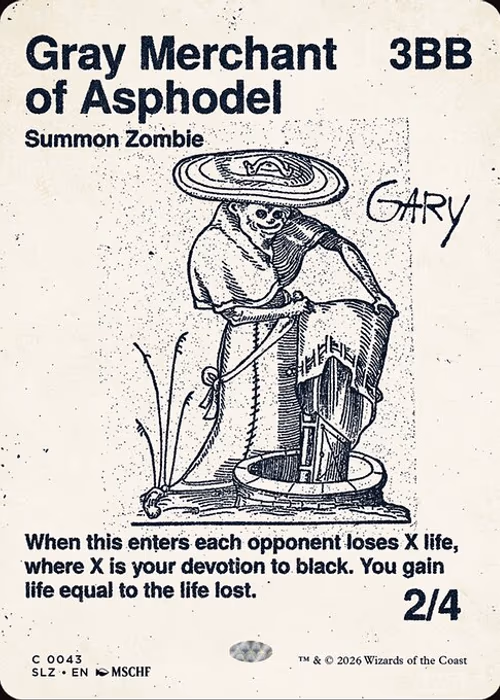 Gray Merchant of Asphodel — The Zeta Set #43