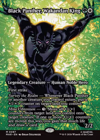 Black Panther, Wakandan King — Marvel Universe #87