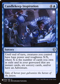 Candlekeep Inspiration — The List