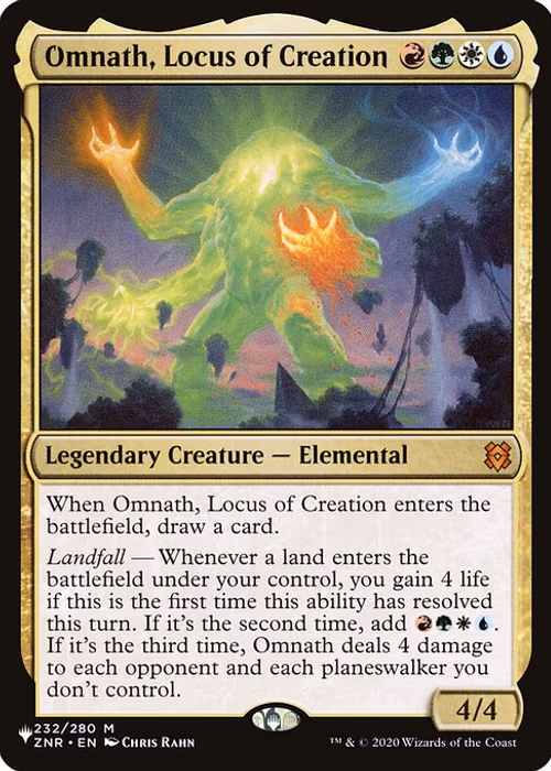 Omnath, Locus of Creation — The List #ZNR-232