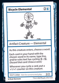 Bicycle Elemental — MagicFest 2026 #11