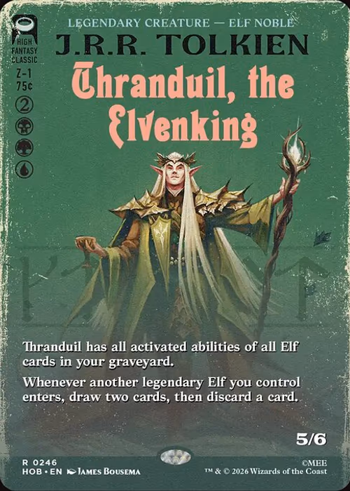 Thranduil, the Elvenking — The Hobbit #246