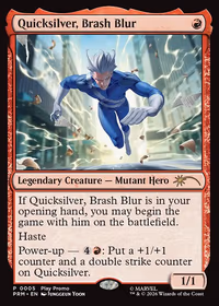 Quicksilver, Brash Blur — Pro Tour Promos #2026-1