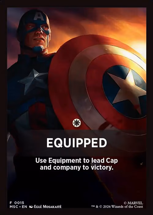 Equipped — Marvel Super Heroes Jumpstart Front Cards #15