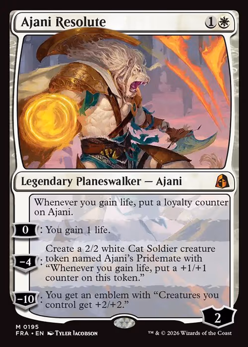 Ajani Resolute — Reality Fracture #195