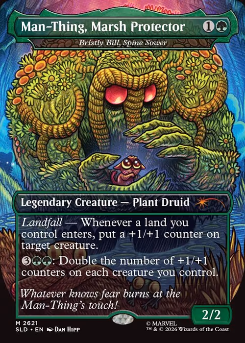 Bristly Bill, Spine Sower — Secret Lair Drop #2621