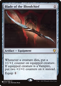 Blade of the Bloodchief — The List