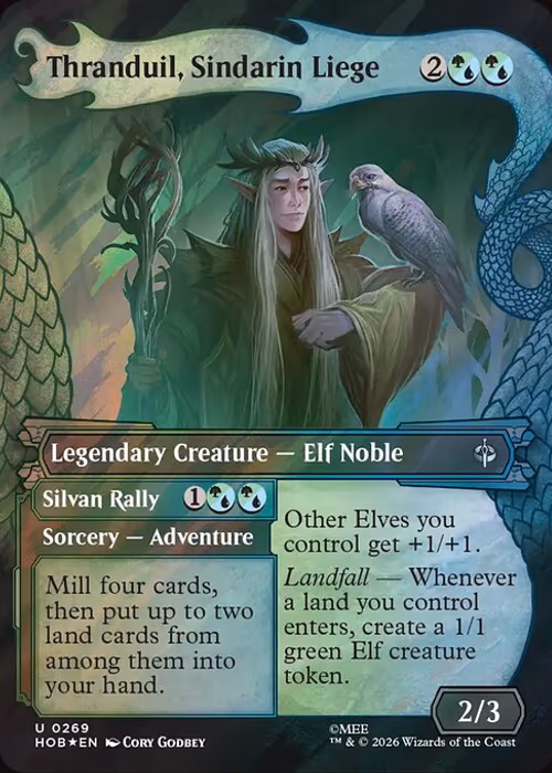 Thranduil, Sindarin Liege // Silvan Rally — The Hobbit #269