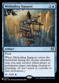 Misleading Signpost — The List
