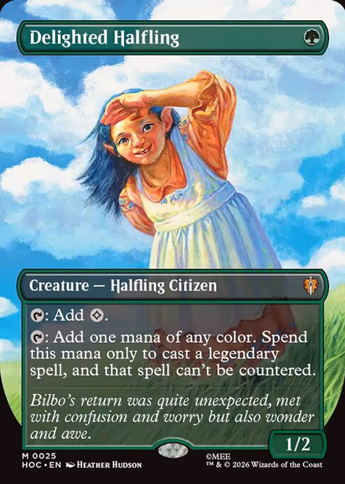 Delighted Halfling — The Hobbit Eternal #25