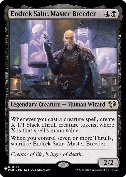 Endrek Sahr, Master Breeder — The List #CMM-155