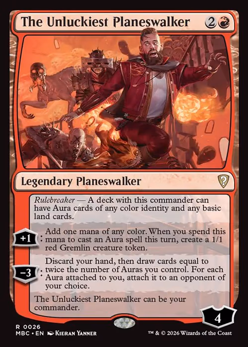 The Unluckiest Planeswalker — Mystery Booster Commander Edition #26