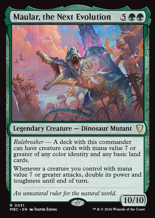 Maular, the Next Evolution — Mystery Booster Commander Edition #31