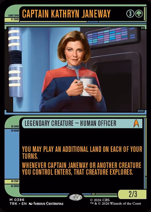 Captain Kathryn Janeway — Star Trek #386