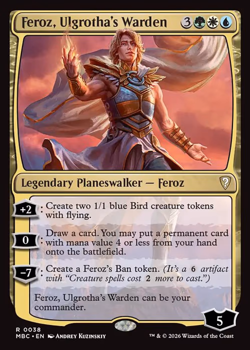 Feroz, Ulgrotha's Warden — Mystery Booster Commander Edition #38