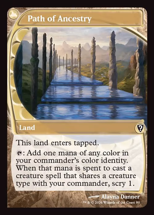Path of Ancestry — Mystery Booster Commander Edition #80