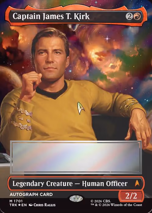 Captain James T. Kirk — Star Trek #1701
