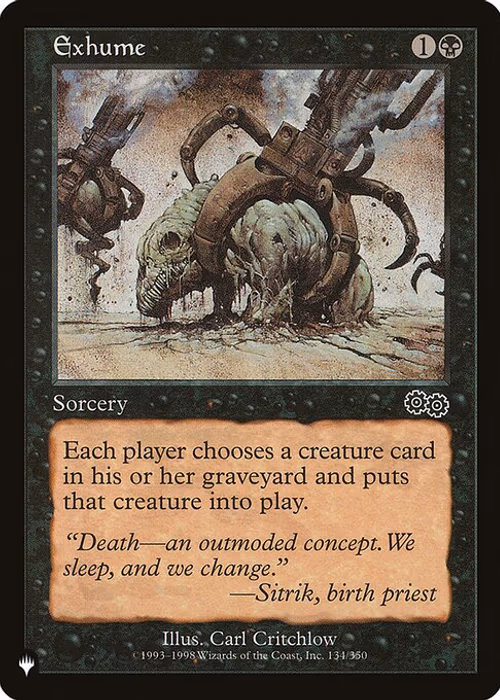 Exhume — The List #USG-134