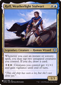 Raff, Weatherlight Stalwart — The List