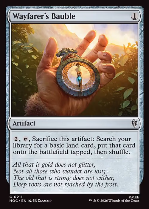 Wayfarer's Bauble — The Hobbit Eternal #211