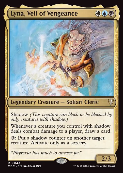 Lyna, Veil of Vengeance — Mystery Booster Commander Edition #43