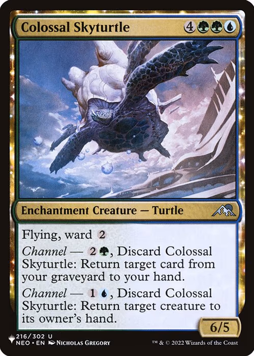 Colossal Skyturtle — The List #NEO-216