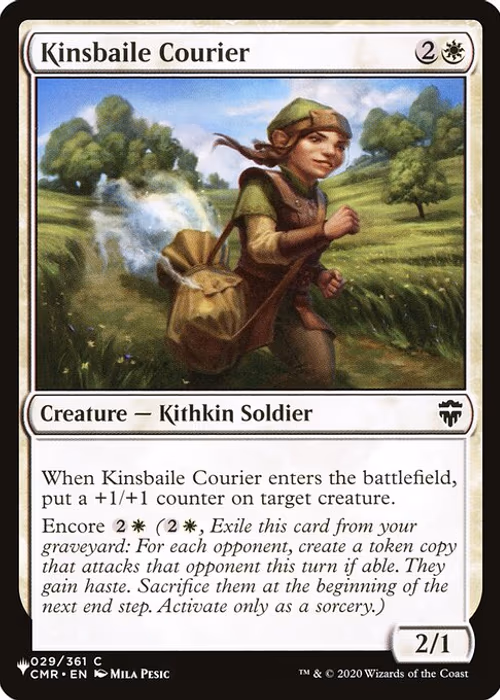 Kinsbaile Courier — The List #CMR-29