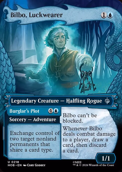 Bilbo, Luckwearer // Burglar's Plot — The Hobbit #218
