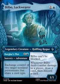 Bilbo, Luckwearer // Burglar's Plot