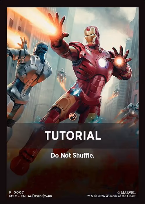 Tutorial — Marvel Super Heroes Jumpstart Front Cards #7