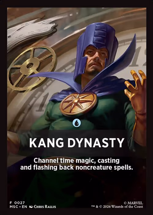Kang Dynasty (Theme) — Marvel Super Heroes Jumpstart Front Cards #27