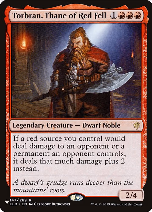 Torbran, Thane of Red Fell — The List #ELD-147