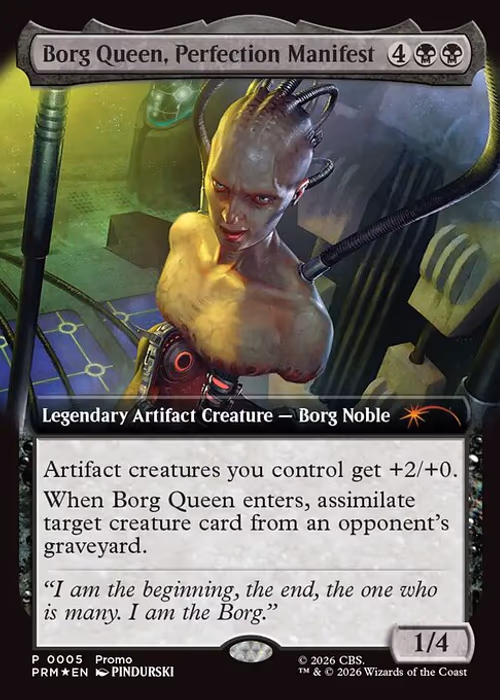 Borg Queen, Perfection Manifest