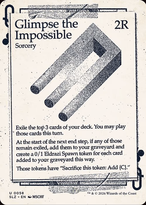 Glimpse the Impossible — The Zeta Set #58