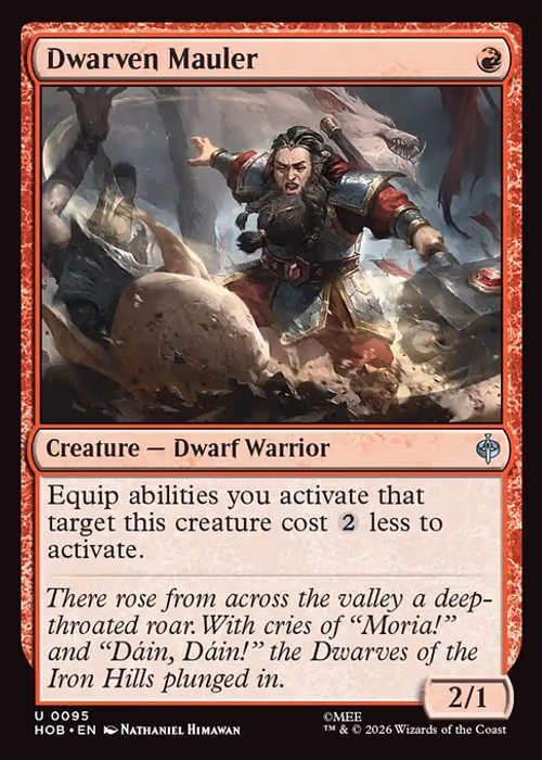 Dwarven Mauler — The Hobbit #95