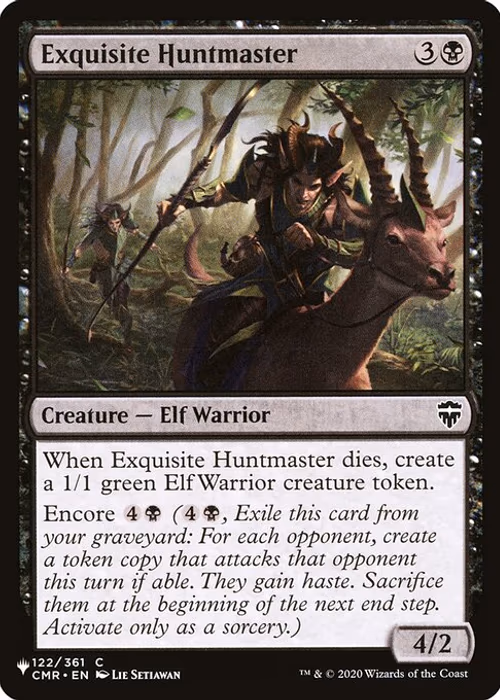 Exquisite Huntmaster — The List #CMR-122