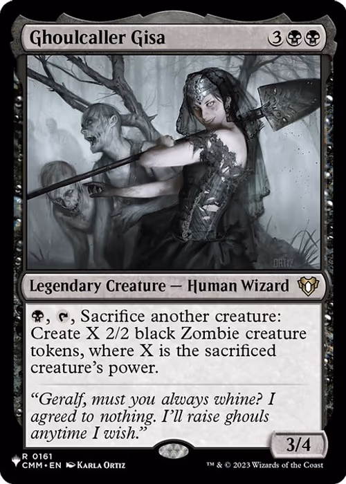 Ghoulcaller Gisa — The List #CMM-161